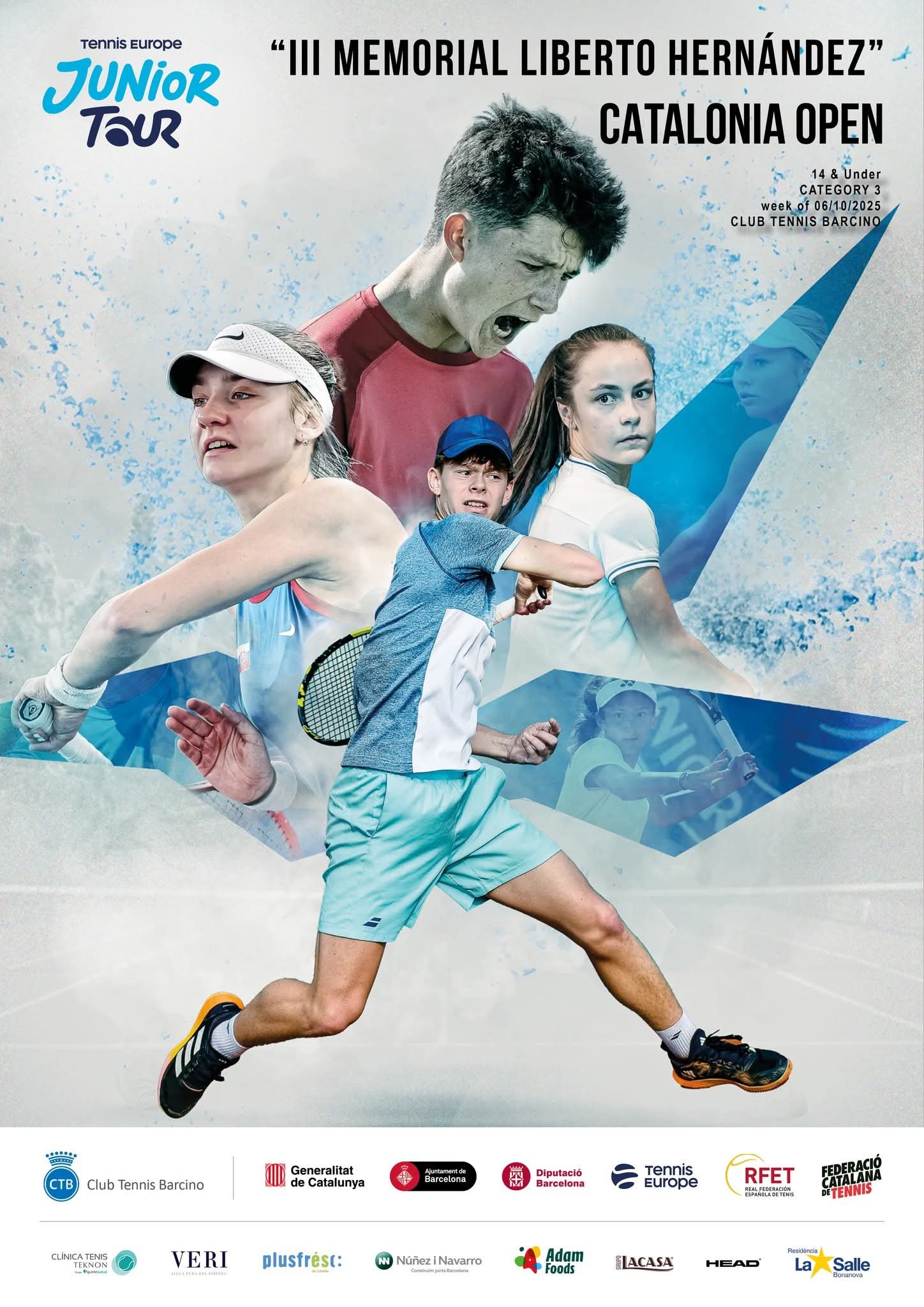 Tennis Europe U14 – III Memorial Liberto Hernández – Barcelone